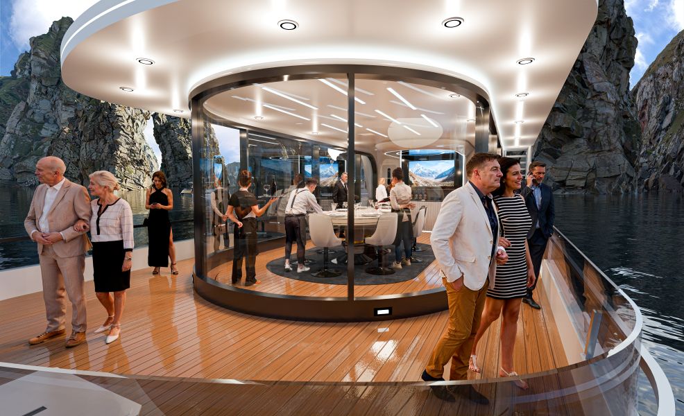 Mẫu tàu Composite - BanYanTree