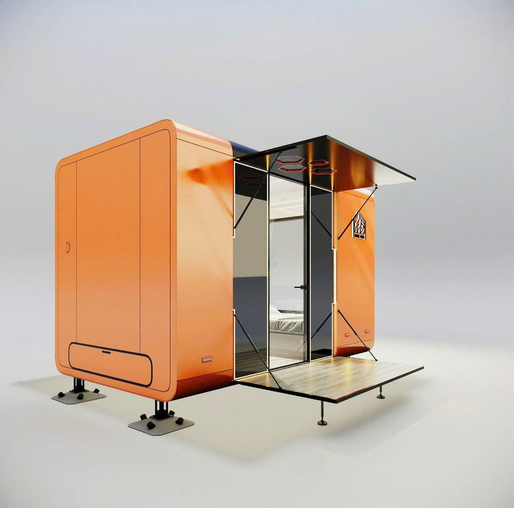 Mẫu nhà du lịch tiện lợi