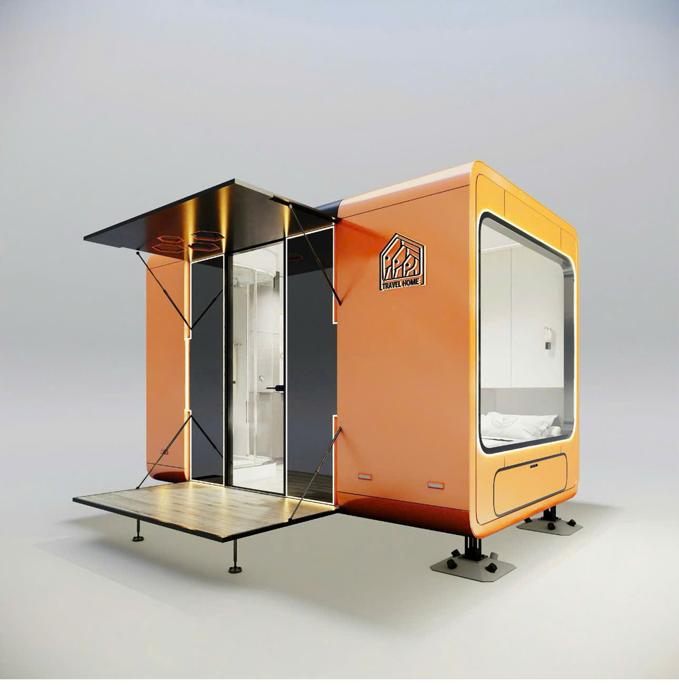 Mẫu nhà du lịch tiện lợi