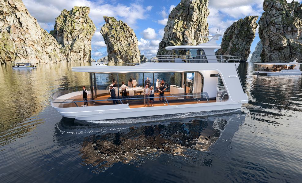 Mẫu tàu Composite - BanYanTree