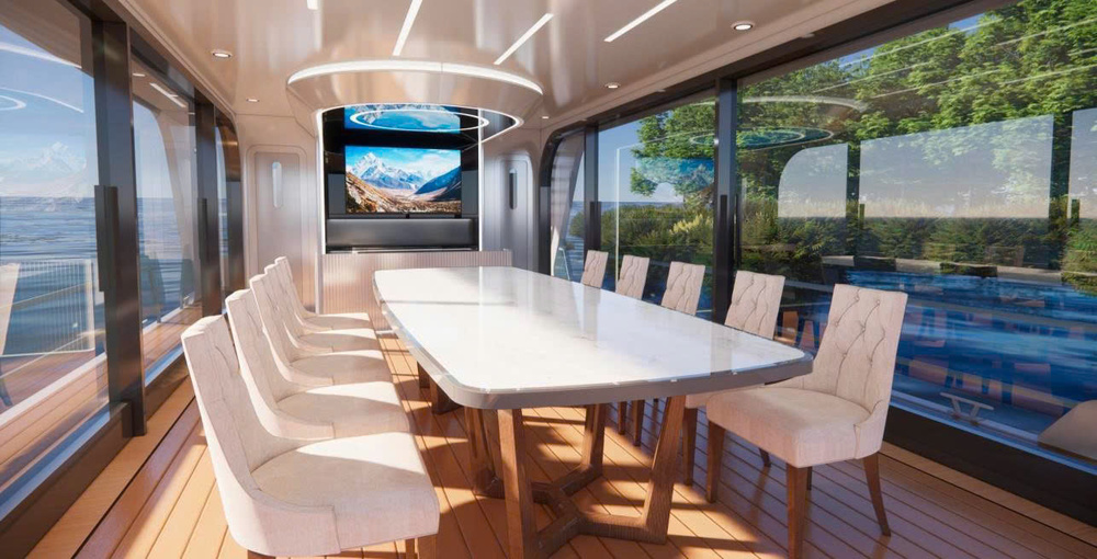 Mẫu tàu Composite - BanYanTree