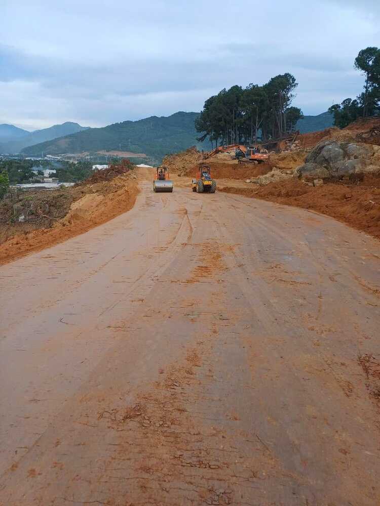 Thi công hạ tầng dự án Làng Vân của Vinpearl làm chủ đầu tư
