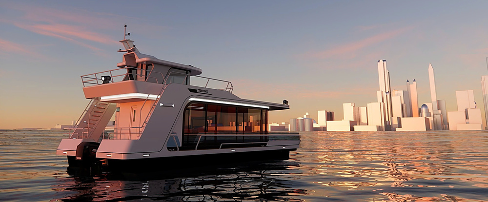 Mẫu tàu Composite - BanYanTree